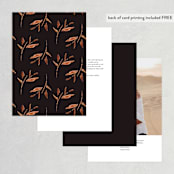 "Silky Way" - Table Numbers in Midnight by Petra Kern - Back of Card Options