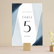 "Trio" - Table Numbers in Ocean by Erin L. Wilson - Front