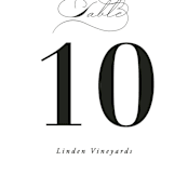 "Together With You" - Table Numbers in Noir by Kimberly FitzSimons - Detail