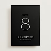 "Storybook" - Table Numbers in Ink by Jennifer Postorino - Front
