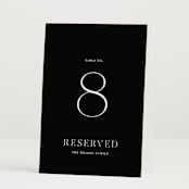"Storybook" - Table Numbers in Ink by Jennifer Postorino - Folded