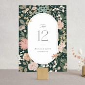 "Garden at Blue Hill" - Table Numbers in Meadow by Jennifer Wick - Front