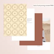 "Nouveau Love" - Table Numbers in Umber by Morgan Ramberg - Back of Card Options