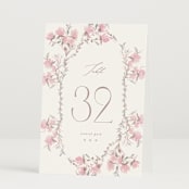"butter blossoms" - Table Numbers in Posie by Phrosné Barwood - Folded