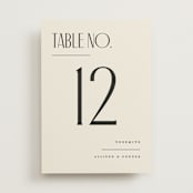 "All Type" - Table Numbers in Daydream by Pixel and Hank - Front