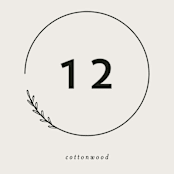 "Connect" - Table Numbers in Almond by Brianne Larsen - Detail