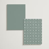 "Breathe" - Table Numbers in Linen by Jennifer Postorino - Back of Card Options