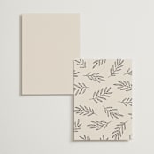 "Little party big love" - Table Numbers in Noir by Jessica Corliss - Back of Card Options