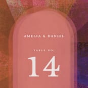 "Radiance" - Table Numbers in Kantha by Heather Cairl - Detail