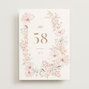 "kosmos" - Table Numbers in Cotton Candy by Phrosné Barwood - Front