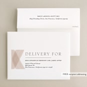 "Getaway" - Wedding Thank You Cards in Snow by Erin L. Wilson - FREE Recipient Addressing
