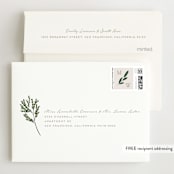 "Watermark" - Wedding Thank You Cards in Cypress by Kaydi Bishop - FREE Recipient Addressing