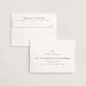 "From This Moment On" - Wedding Thank You Cards in Classique by Design Lotus - FREE Recipient Addressing
