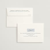 "melihrolo" - Wedding Thank You Cards in Powder Blue by chocomocacino - FREE Recipient Addressing