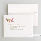 "colorwash floral" - Wedding Thank You Cards in Blossom by Angela Marzuki - FREE Recipient Addressing