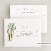 "In the country" - Wedding Thank You Cards in Forest by Paper Sun Studio - FREE Recipient Addressing