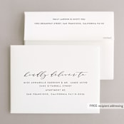 "Sparkle + Shine" - Gloss-Press® Thank You Cards in Silk by Kristie Kern - FREE Recipient Addressing