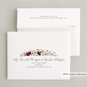 "ladybugs and wildflowers" - Party Thank You Cards in Cream by Erin Deegan - FREE Recipient Addressing