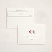 "Shrimp Cocktail" - Party Thank You Cards in Pearl by mo kelley - FREE Recipient Addressing