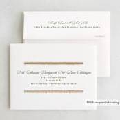 "Christmassy" - Party Thank You Cards in Eggnog by Creo Study - FREE Recipient Addressing