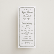 "Handwritten" - Letterpress Long Programs in Moss by Cass Loh - Front