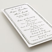 "Handwritten" - Letterpress Long Programs in Moss by Cass Loh - Detail