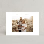 "Oh so Grateful" - Thanksgiving Cards in Snowdrop by Ani Somi - Front