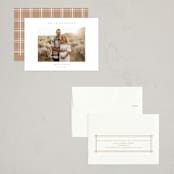 "Oh so Grateful" - Thanksgiving Cards in Snowdrop by Ani Somi - Assembled