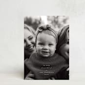 "Simple Thanks" - Thanksgiving Cards in Cotton by Heather Cairl - Front