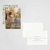 "Faubourg" - Thanksgiving Cards in Snow by Leia Matt - Assembled