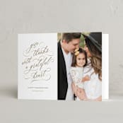 "Grateful Heart" - Thanksgiving Cards in Antique by Jennifer Postorino - Folded Card