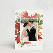 "Holiday Bouquet" - Thanksgiving Cards in Harvest by Eric Clegg - Front