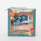 "Tropical Cupcake Toppers (16)" - Party Cake Toppers in multicolor by MA FÊTE