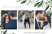 "Paradise" - Wedding Thank You Postcards in Forest by Oma N. Ramkhelawan - Detail
