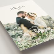 "Lush Greenery" - Wedding Thank You Postcards in Fresh Green by Phrosné Barwood - Detail