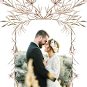 "ring box" - Wedding Thank You Postcards in Sunset by Phrosné Barwood - Detail