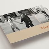 "boho desert" - Wedding Thank You Postcards in Sand by Cass Loh - Detail