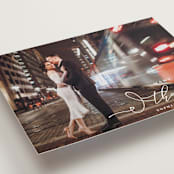 "Kindly Join Us" - Wedding Thank You Postcards in Pearl by Laura Hamm - Detail
