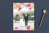 "Spring Garden" - Wedding Thank You Postcards in Petal by Grace Kreinbrink - Front