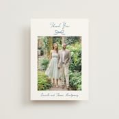 "Vineyard Love" - Wedding Thank You Postcards in Summer by Petra Kern - Front