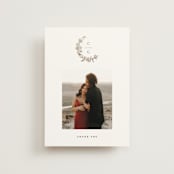 "Daphne" - Wedding Thank You Postcards in Sepia by Itsy Belle Studio - Front