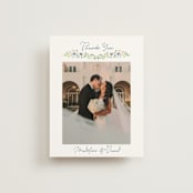 "Meadow Whisper" - Wedding Thank You Postcards in Meadow by Petra Kern - Front