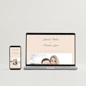 "Scripted" - Wedding Thank You Postcards in Emerald by Creo Study - FREE Wedding Website