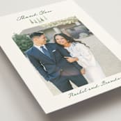 "Plain Air" - Wedding Thank You Postcards in Meadow by Petra Kern - Detail