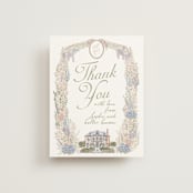 "Charlotte" - Wedding Thank You Postcards in Petal by Jenna Holcomb - Front