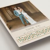 "Juliet" - Wedding Thank You Postcards in Autumn by Ashlee Townsend - Detail