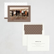 "Ever Grateful" - Thanksgiving Cards in Warm Pine by AK Graphics - Assembled