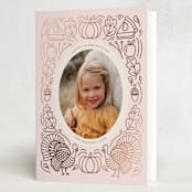 "Thanksgiving doodle" - Thanksgiving Cards in Candy by Teju Reval - Folded Card