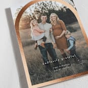 "Endlessly Grateful" - Thanksgiving Cards in Cotton by Blustery August - Detail