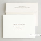 "Endlessly Grateful" - Thanksgiving Cards in Cotton by Blustery August - FREE Recipient Addressing